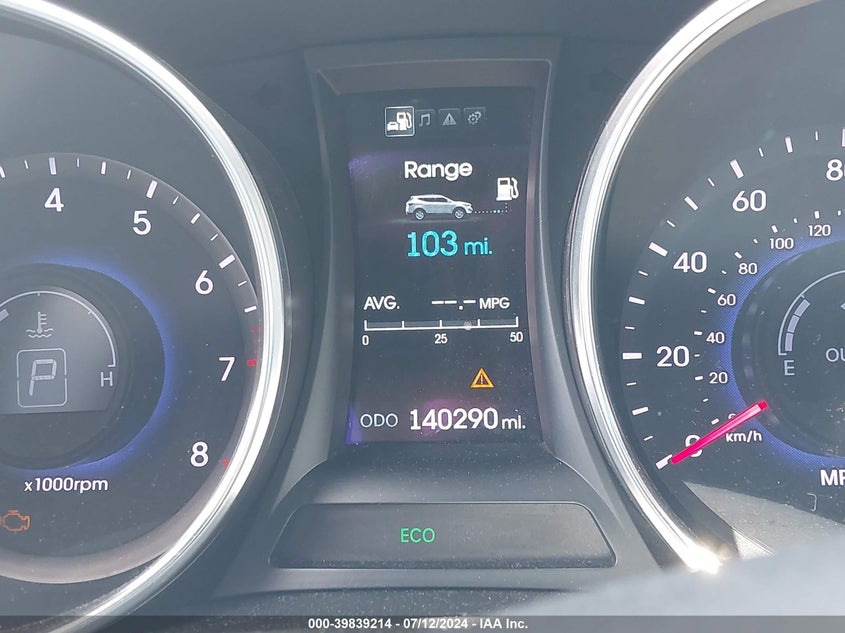 2013 Hyundai Santa Fe Sport 2.0T VIN: 5XYZUDLAXDG087669 Lot: 39839214