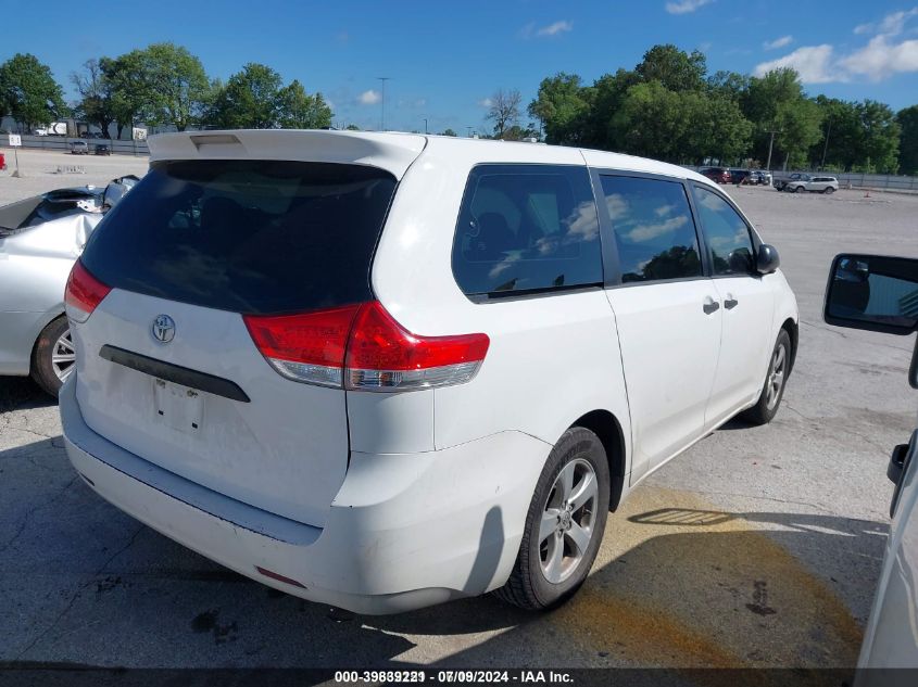 5TDZK3DC6ES468066 2014 Toyota Sienna L V6 7 Passenger