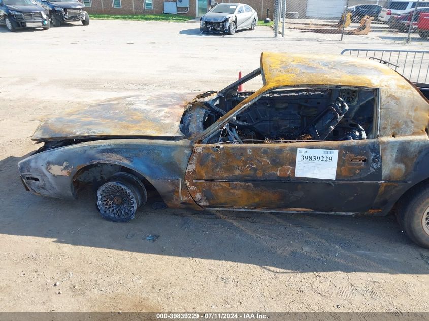 1985 Pontiac Firebird VIN: 1G2FS87S4FL648477 Lot: 39839229