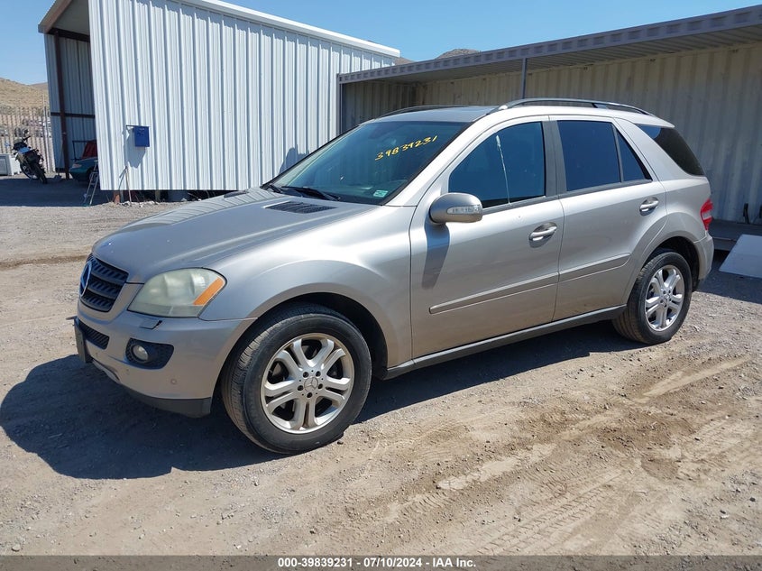 2006 Mercedes-Benz Ml 350 4Matic VIN: 4JGBB86E36A145276 Lot: 39839231