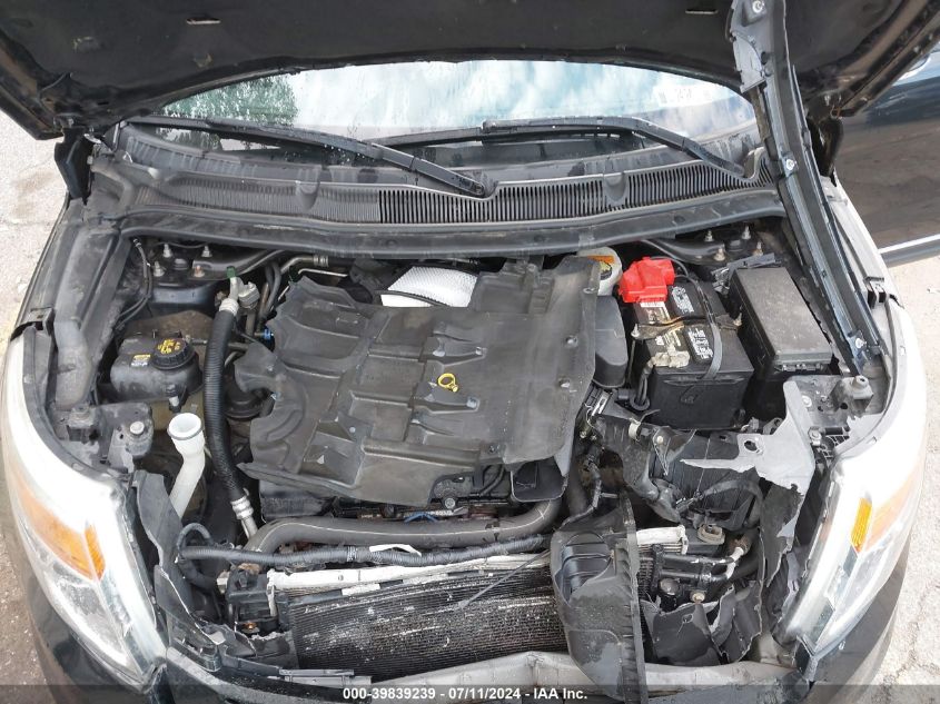 2013 Ford Explorer Limited VIN: 1FM5K8F85DGB62758 Lot: 39839239