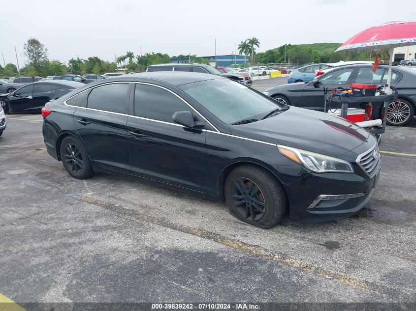 2015 HYUNDAI SONATA SE - 5NPE24AF2FH006789