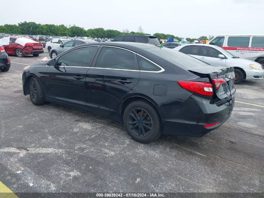 2015 HYUNDAI SONATA SE - 5NPE24AF2FH006789