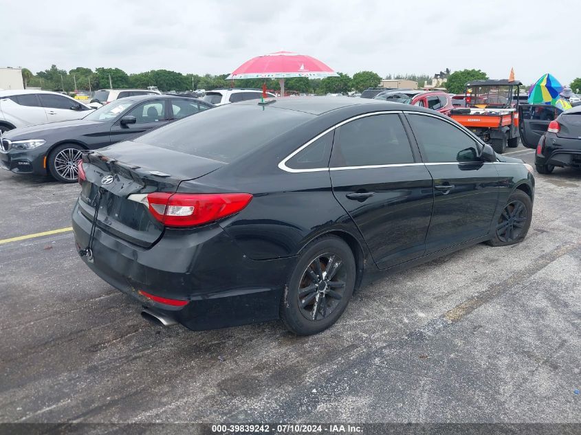 2015 HYUNDAI SONATA SE - 5NPE24AF2FH006789