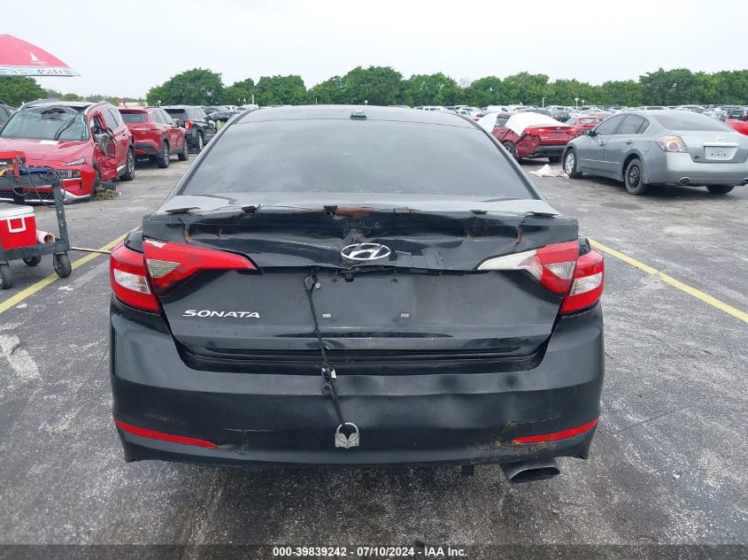 2015 HYUNDAI SONATA SE - 5NPE24AF2FH006789