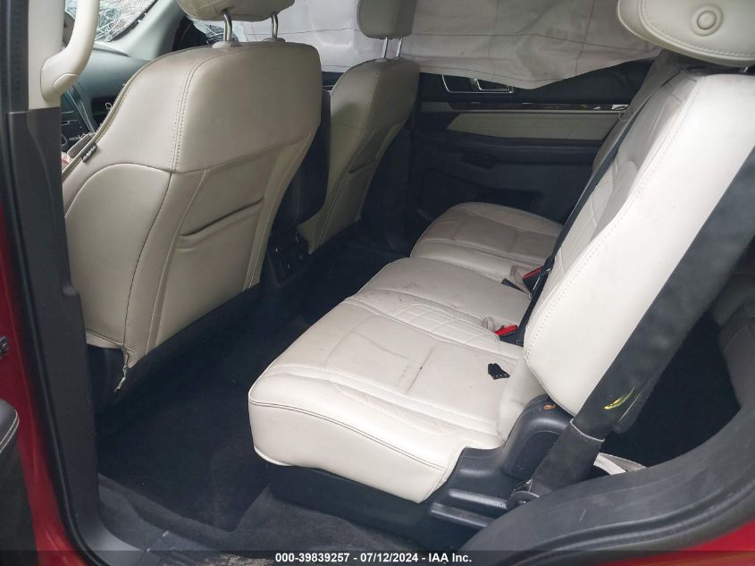 2016 Ford Explorer Platinum VIN: 1FM5K8HT2GGB92550 Lot: 39839257