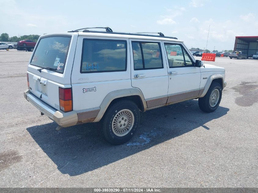 1993 Jeep Cherokee Country VIN: 1J4FJ78S7PL611250 Lot: 39839290