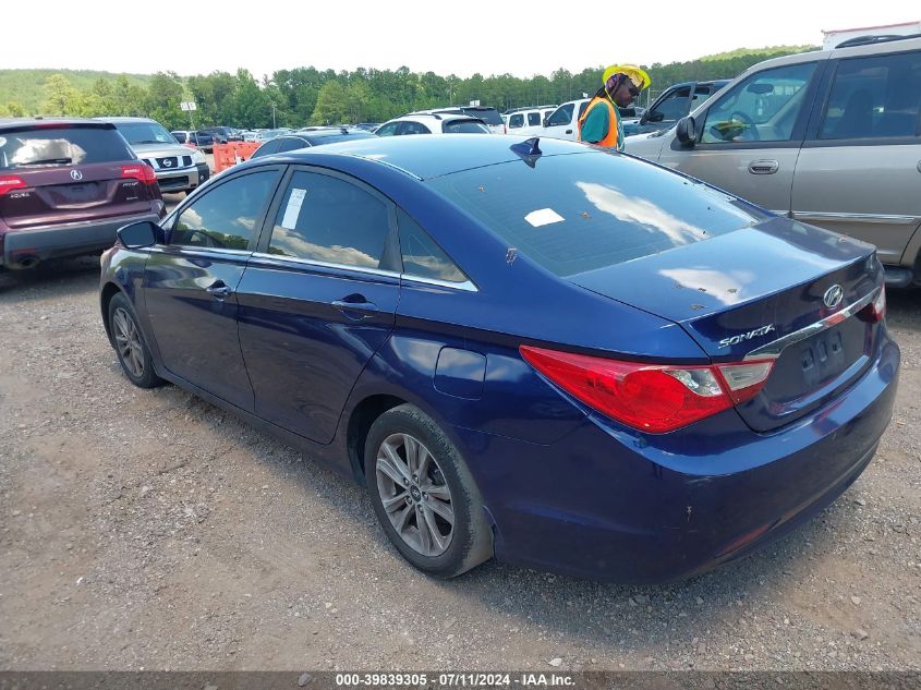 2012 Hyundai Sonata Gls VIN: 5NPEB4ACXCH383050 Lot: 39839305