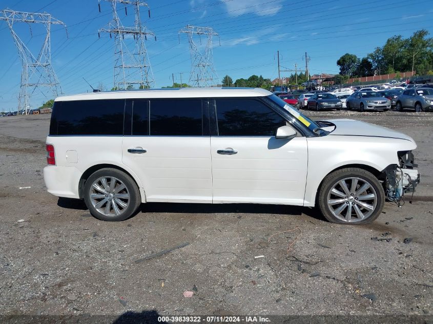 2013 Ford Flex Limited VIN: 2FMHK6DT8DBD35642 Lot: 39839322