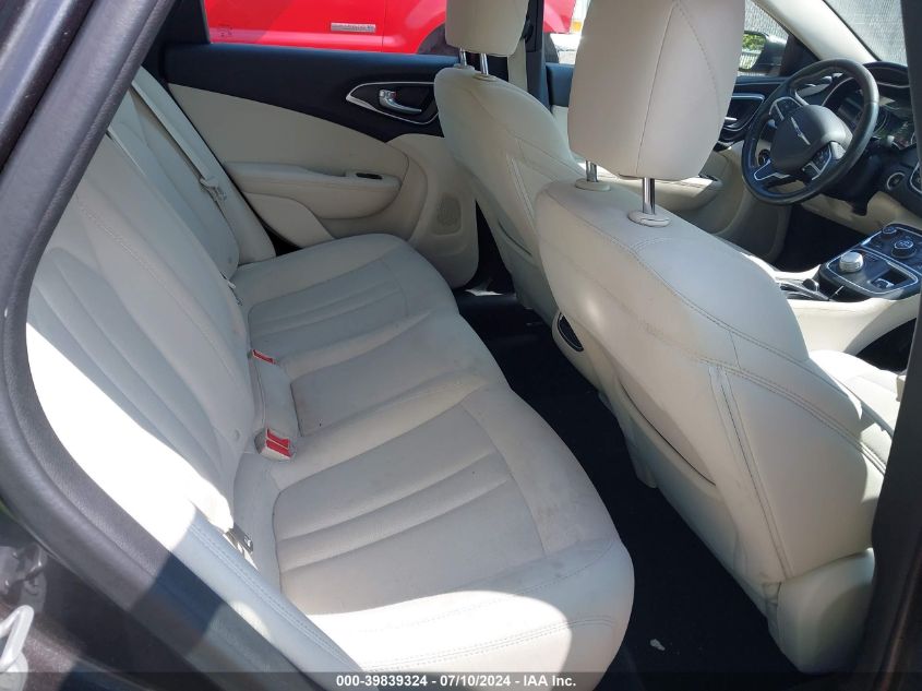 2015 Chrysler 200 Limited VIN: 1C3CCCAB1FN536266 Lot: 39839324