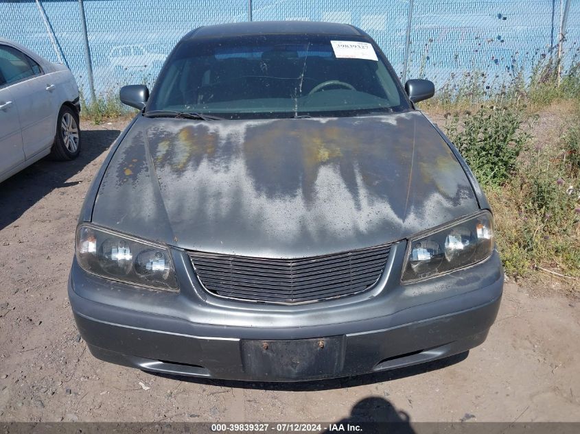 2005 Chevrolet Impala VIN: 2G1WF52E059181038 Lot: 39839327