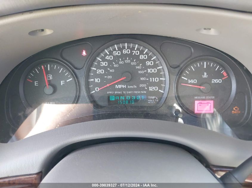 2005 Chevrolet Impala VIN: 2G1WF52E059181038 Lot: 39839327