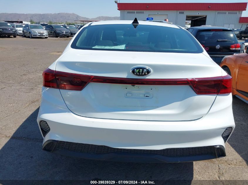 2022 Kia Forte Lxs VIN: 3KPF24AD5NE417934 Lot: 39839329