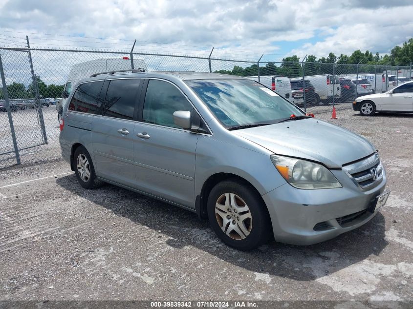 2007 Honda Odyssey Ex-L VIN: 5FNRL38767B094303 Lot: 39839342