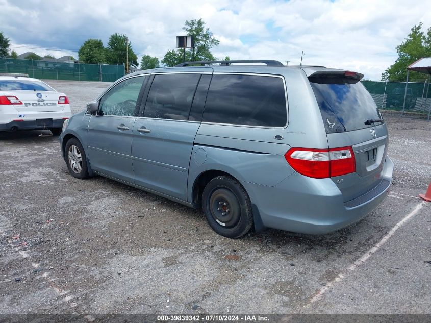 2007 Honda Odyssey Ex-L VIN: 5FNRL38767B094303 Lot: 39839342