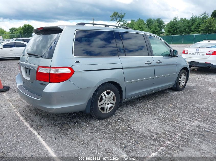 2007 Honda Odyssey Ex-L VIN: 5FNRL38767B094303 Lot: 39839342