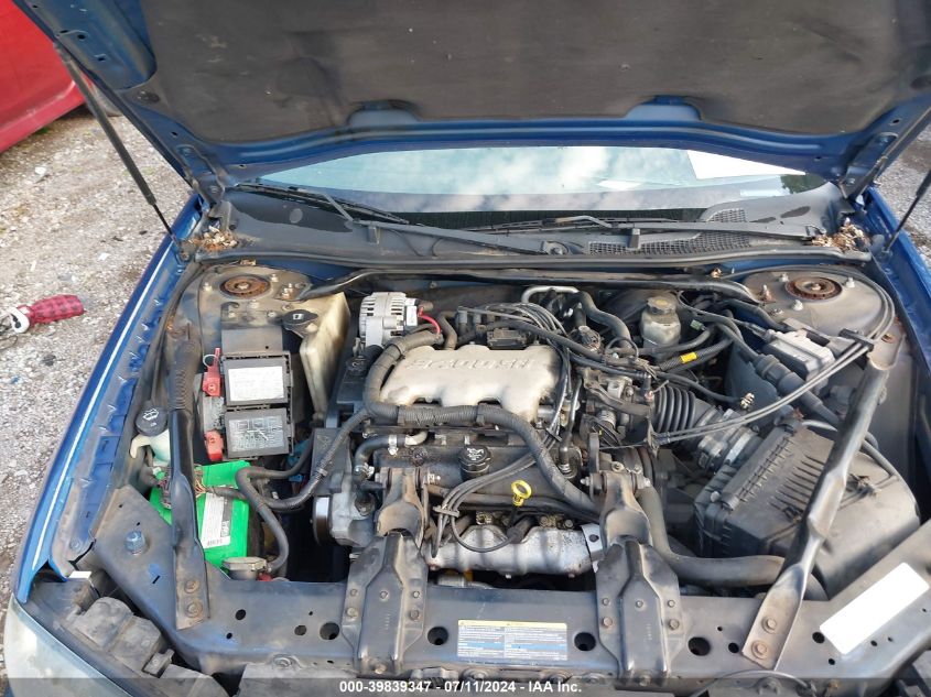 2003 Chevrolet Impala VIN: 2G1WF52EX39430393 Lot: 39839347