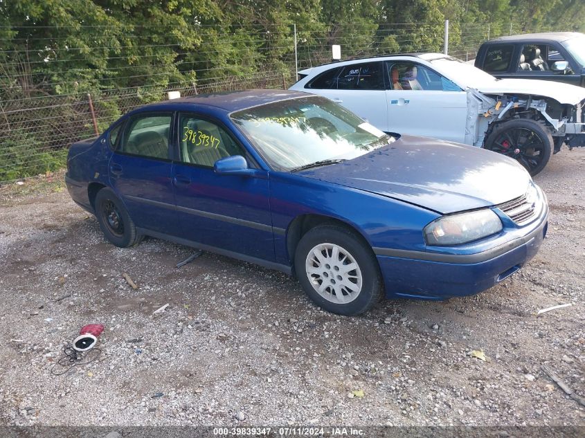 2G1WF52EX39430393 | 2003 CHEVROLET IMPALA