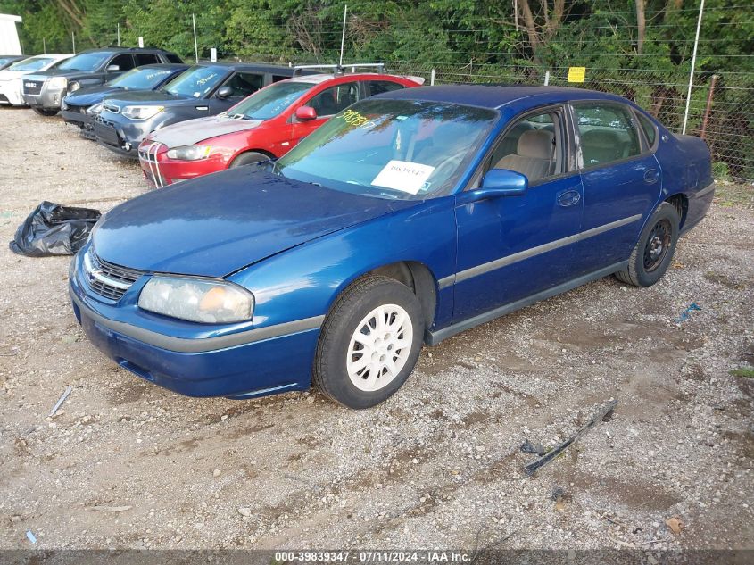 2G1WF52EX39430393 | 2003 CHEVROLET IMPALA