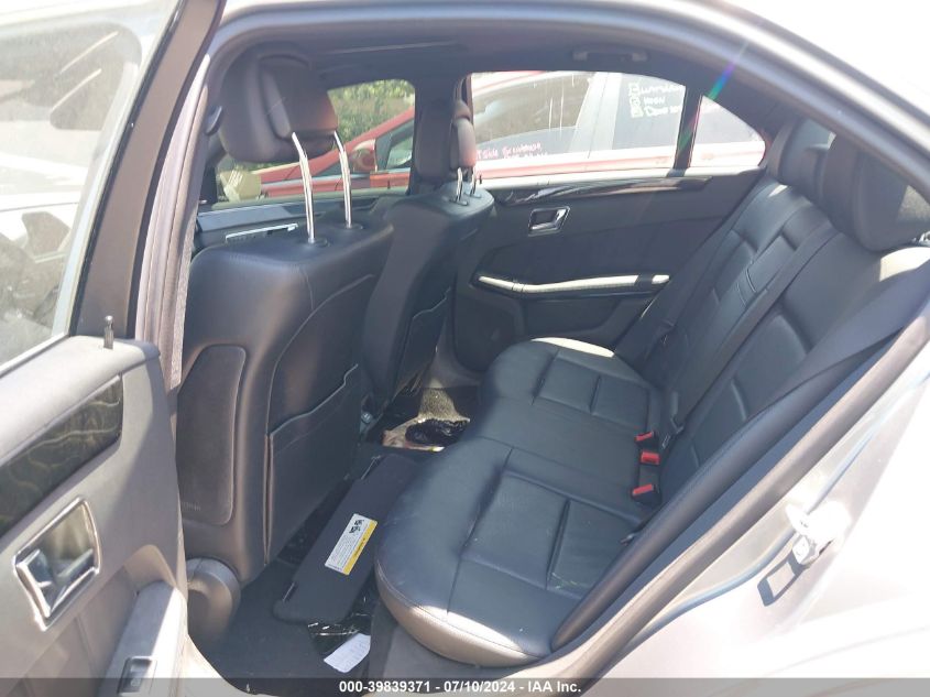 2011 Mercedes-Benz E 350 VIN: WDDHF5GB9BA276525 Lot: 39839371