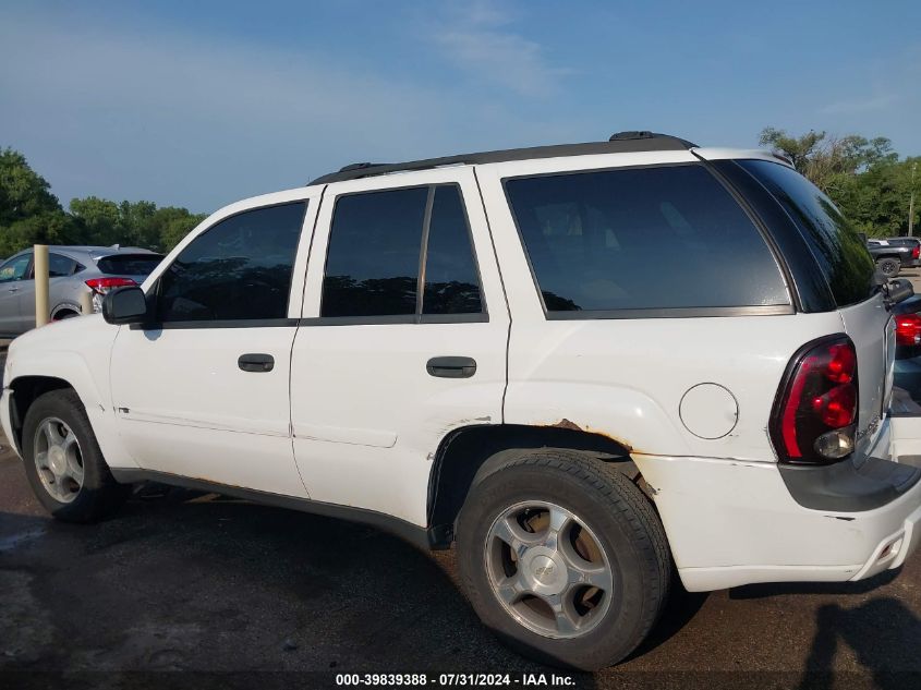 2008 Chevrolet Trailblazer Fleet VIN: 1GNDT13S182176686 Lot: 39839388