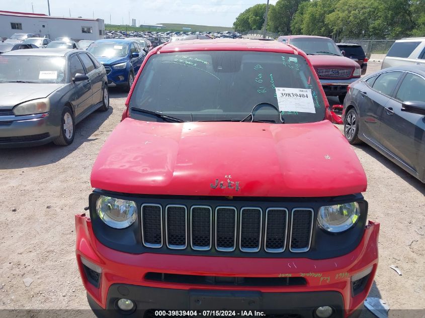 2022 Jeep Renegade Latitude 4X4 VIN: ZACNJDB13NPN47844 Lot: 39839404