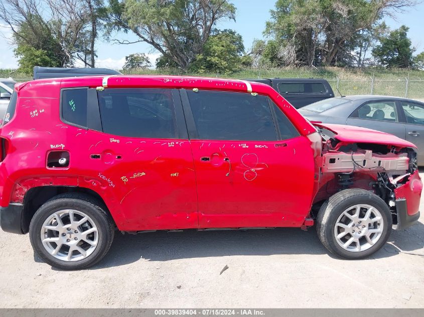 2022 Jeep Renegade Latitude 4X4 VIN: ZACNJDB13NPN47844 Lot: 39839404