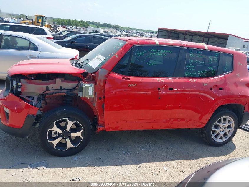 2022 Jeep Renegade Latitude 4X4 VIN: ZACNJDB13NPN47844 Lot: 39839404