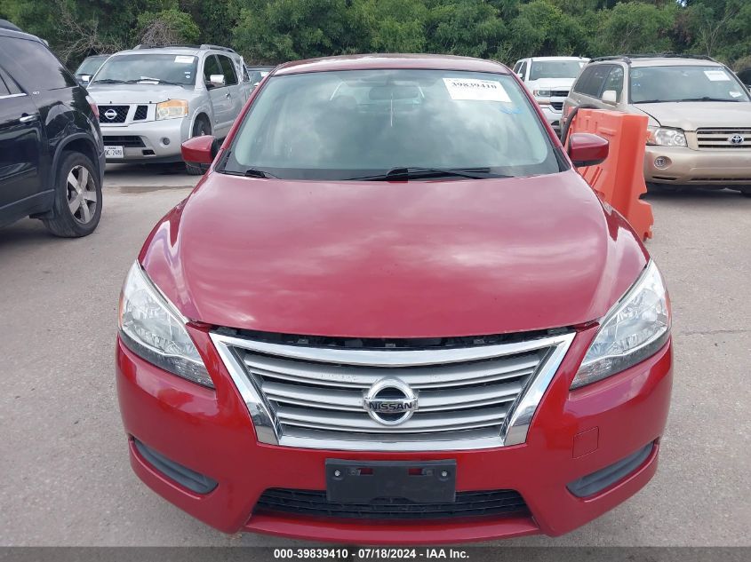 2014 Nissan Sentra Fe+ S/Fe+ Sv/S/Sl/Sr/Sv VIN: 3N1AB7AP4EL647971 Lot: 39839410