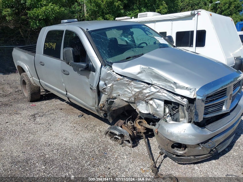 2008 Dodge Ram 2500 Sxt/Slt VIN: 3D7KS29A38G107597 Lot: 39839411