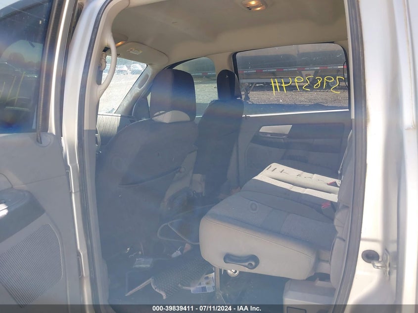 2008 Dodge Ram 2500 Sxt/Slt VIN: 3D7KS29A38G107597 Lot: 39839411