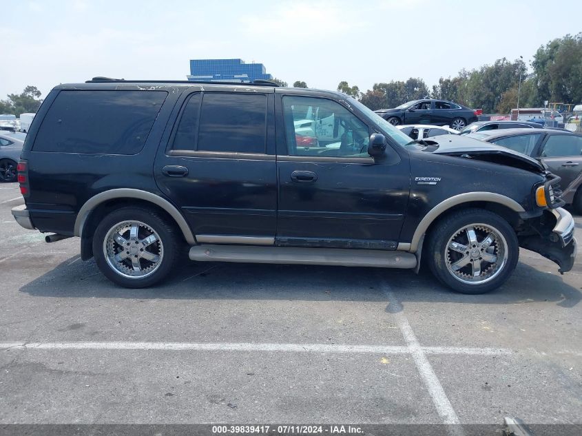 2001 Ford Expedition Eddie Bauer VIN: 1FMRU17W91LA62567 Lot: 39839417