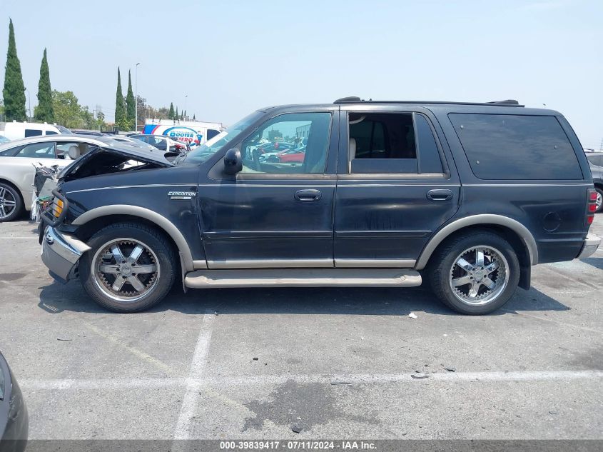 2001 Ford Expedition Eddie Bauer VIN: 1FMRU17W91LA62567 Lot: 39839417