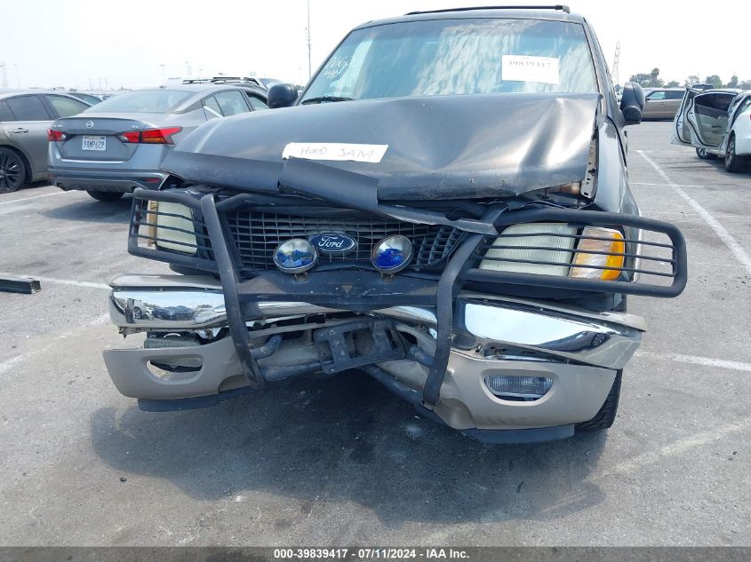 2001 Ford Expedition Eddie Bauer VIN: 1FMRU17W91LA62567 Lot: 39839417