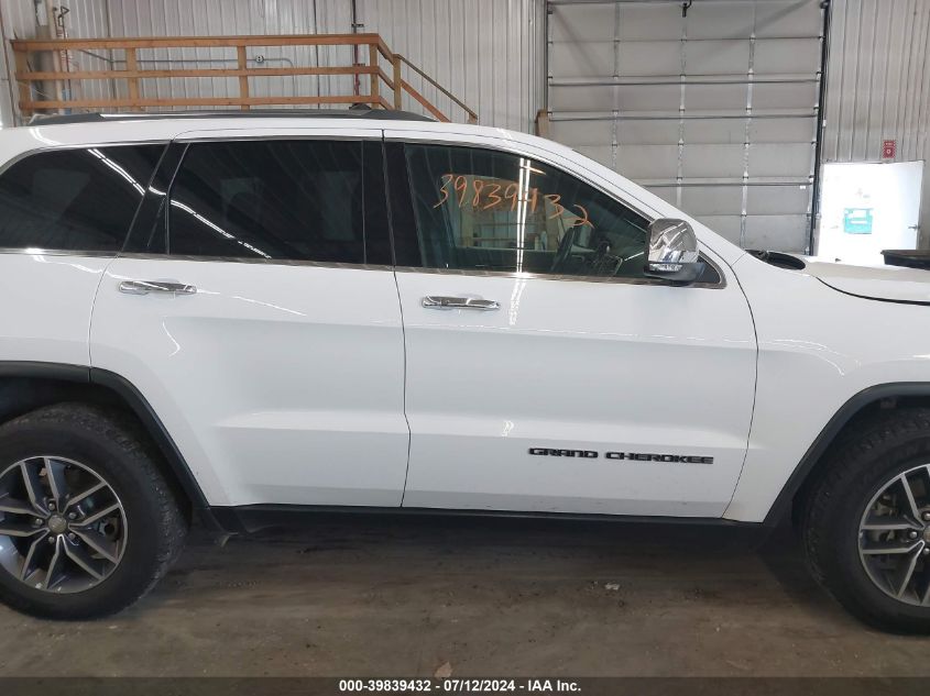 2018 Jeep Grand Cherokee Limited 4X4 VIN: 1C4RJFBG2JC409800 Lot: 39839432