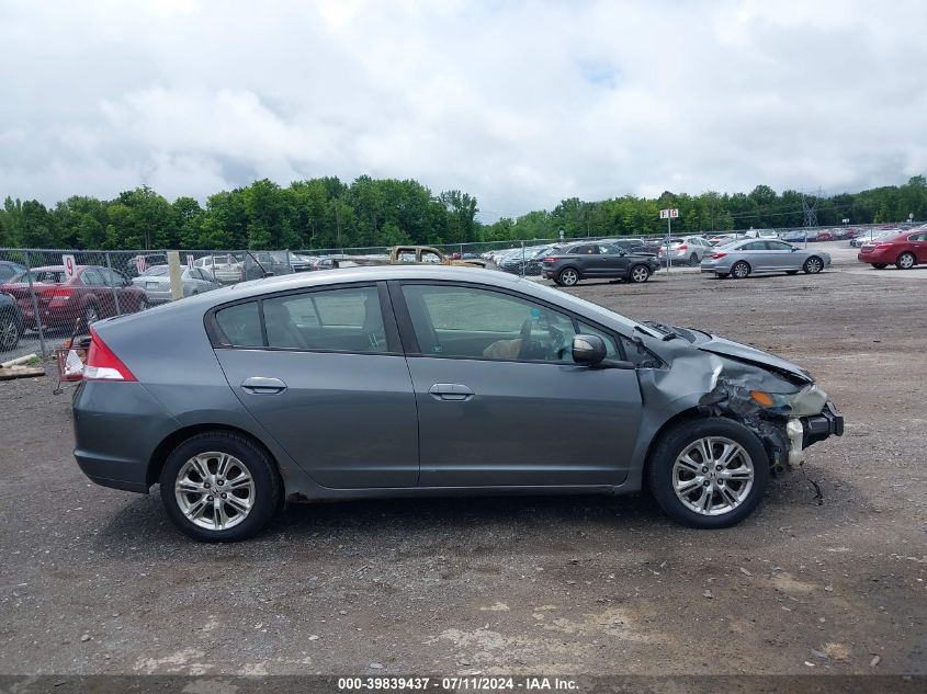 2010 Honda Insight Ex VIN: JHMZE2H73AS035061 Lot: 39839437