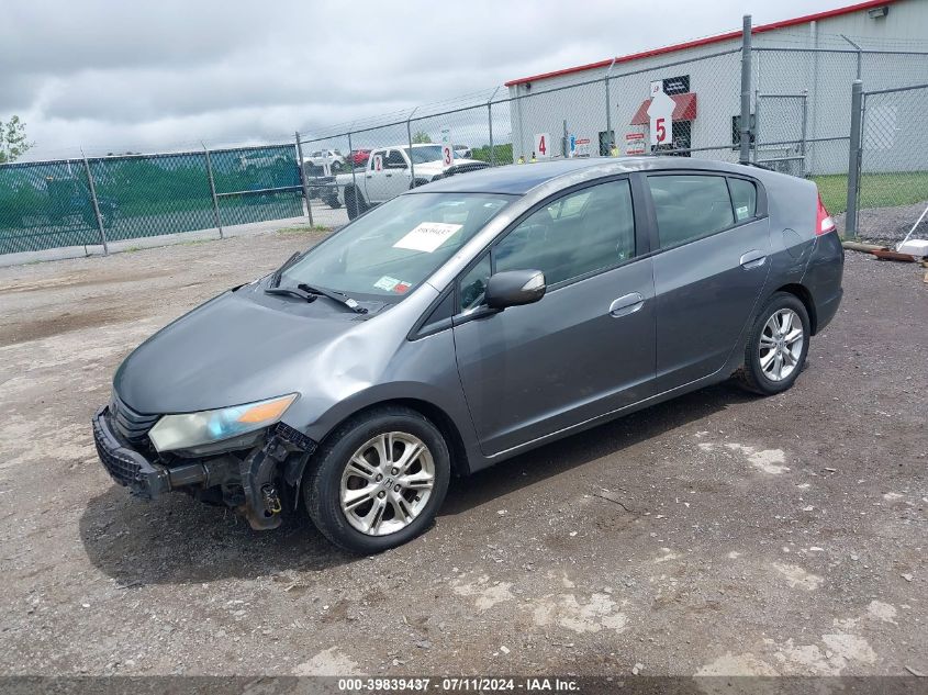 2010 Honda Insight Ex VIN: JHMZE2H73AS035061 Lot: 39839437