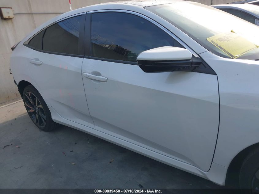 2020 Honda Civic Sport VIN: 2HGFC2F82LH585286 Lot: 39839450