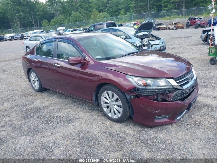 1HGCR2F84DA054902 2013 Honda Accord Ex-L