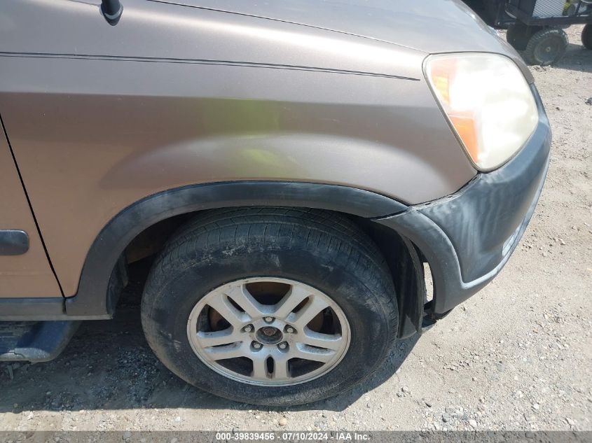 2003 Honda Cr-V Ex VIN: JHLRD78823C001834 Lot: 39839456