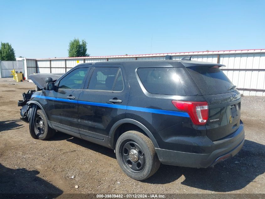 2017 Ford Utility Police Interceptor VIN: 1FM5K8AR8HGD13680 Lot: 39839482