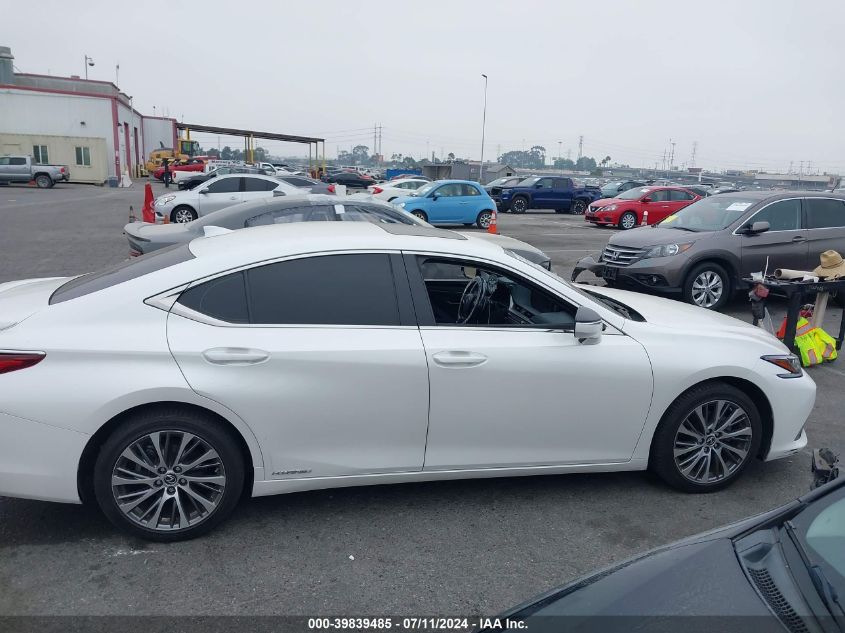 2019 Lexus Es 300H VIN: JTHB21B17K2033310 Lot: 39839485