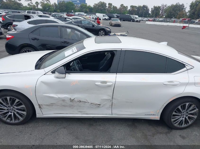 2019 Lexus Es 300H VIN: JTHB21B17K2033310 Lot: 39839485