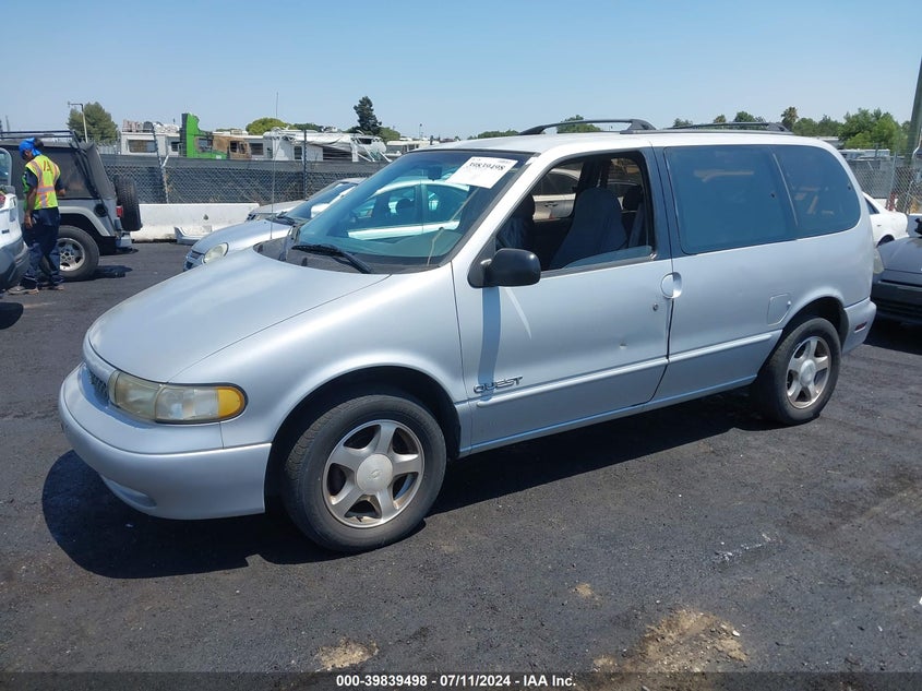 1997 Nissan Quest Gxe/Xe VIN: 4N2DN1110VD846464 Lot: 39839498