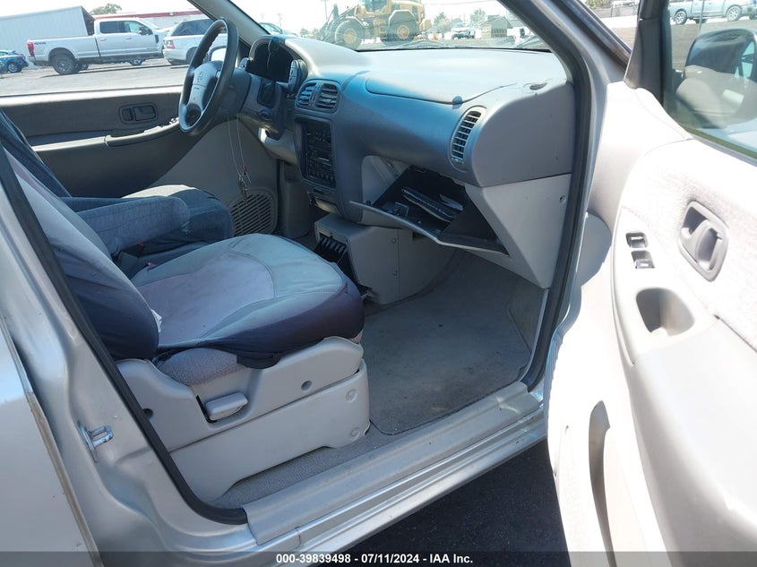 1997 Nissan Quest Gxe/Xe VIN: 4N2DN1110VD846464 Lot: 39839498