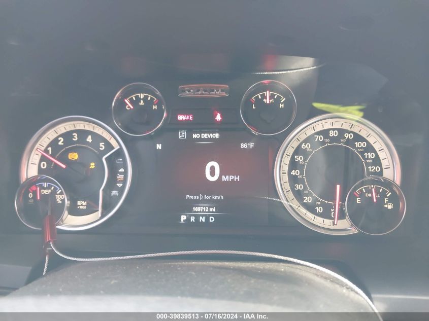 2017 Ram 1500 Laramie VIN: 1C6RR7NM3HS875095 Lot: 39839513