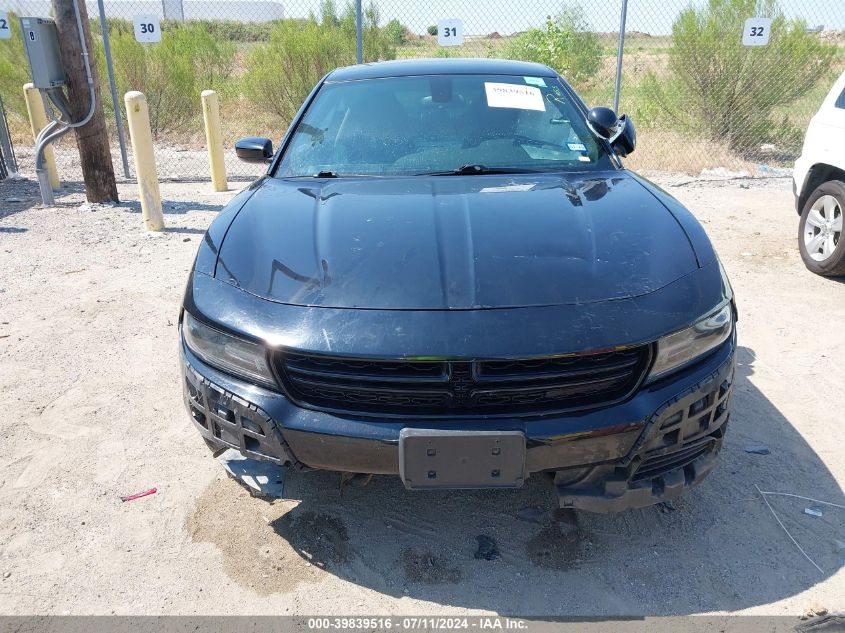 2019 Dodge Charger Police Rwd VIN: 2C3CDXAG6KH563921 Lot: 39839516