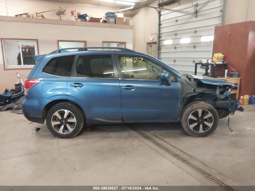 2018 Subaru Forester 2.5I Limited VIN: JF2SJARC4JH444222 Lot: 39839527