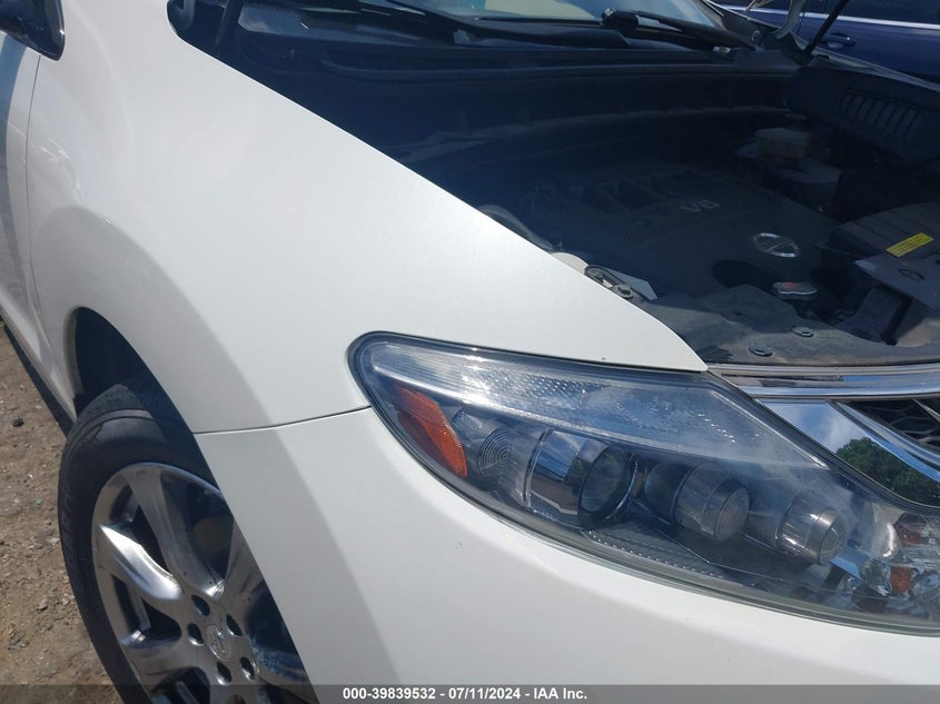 2012 Nissan Murano Le VIN: JN8AZ1MW2CW238095 Lot: 39839532