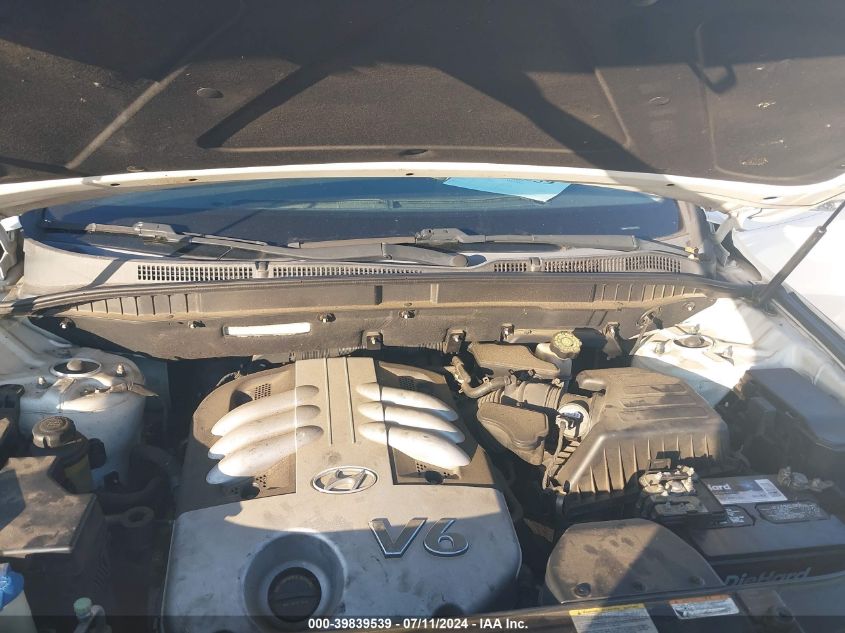 2007 Hyundai Veracruz Gls/Limited/Se VIN: KM8NU13C37U017055 Lot: 39839539